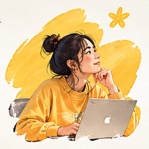 만드는 옐로, 만드는 마음을 그린 캐릭터